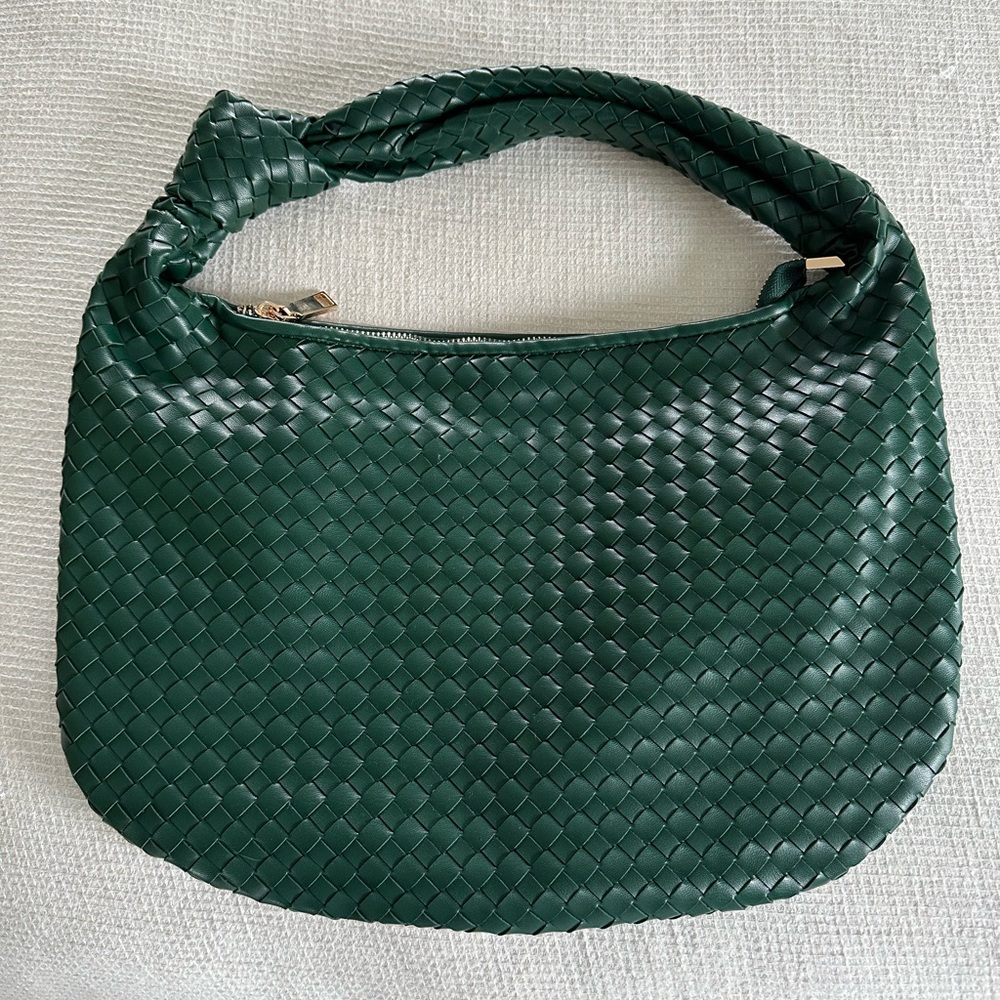 NWOT Melie Bianco Green Brigitte Large Satchel